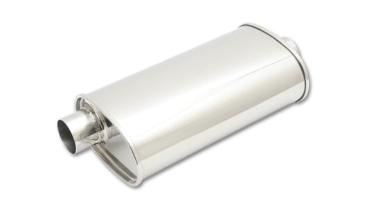 Vibrant StreetPower Oval Muff 5in x 9in x 15in long body 2.25in in I.D. x 2.25in out Offset-Center - 1105