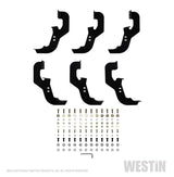 Westin 2019 Chevrolet Silverado/Sierra 1500 Crew Cab Non LD PRO TRAXX 5 Oval Nerf Step Bars - SS - 21-54130