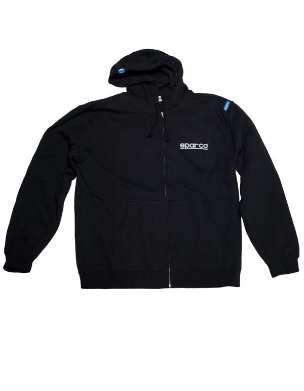 Sparco Swtshrt Zip Www Blk Xlrg - SP04100NR4XL