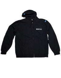 Sparco Swtshrt Zip Www Blk Xlrg - SP04100NR4XL