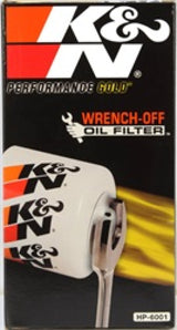 K&N Oil Filter OIL FILTER; AUTOMOTIVE - HP-6001