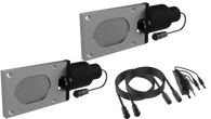 QTP Bolt-On QTEC Dual Low Profile Oval Electric Cutout Valves - Pair - QTEC66