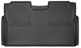 Husky Liners 15 Ford F-150 SuperCrew Cab WeatherBeater Black 2nd Seat Floor Liner - 19371