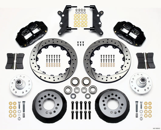 Wilwood Narrow Superlite 6R Front Hub Kit 12.88in Drilled 60-68 Ford / Mercury Full Size / Galaxie - 140-13630-D