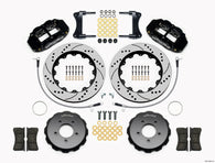 Wilwood Narrow Superlite 6R Front Hat Kit 14.00in Drilled 2005-Up Mazda Miata w/ Lines - 140-12911-D