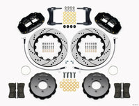 Wilwood Narrow Superlite 6R Front Hat Kit 14.00in Drilled 2005-Up Mazda Miata w/ Lines - 140-12911-D