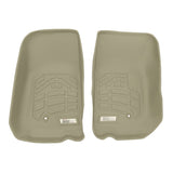 Westin 2007-2013 Jeep Wrangler/Wrangler Unlimited Wade Sure-Fit Floor Liners Front - Tan - 72-130034