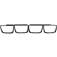 ANZO Taillight Bezels 2010-2013 Chevrolet Camaro Taillight Bezels - 4pc Flat Black - 351001