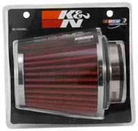 K&N Universal Chrome Filter 2 3/4in FLG / 4 1/2in Bottom / 4 1/2in Height - RG-1003RD-L