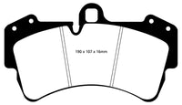 EBC 11-15 Audi Q7 3.0 Supercharged Ultimax2 Front Brake Pads - UD977