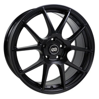 Enkei YS5 16x7 5x114.3 38mm Offset 72.6mm Bore Black Wheel - 494-670-6538BK