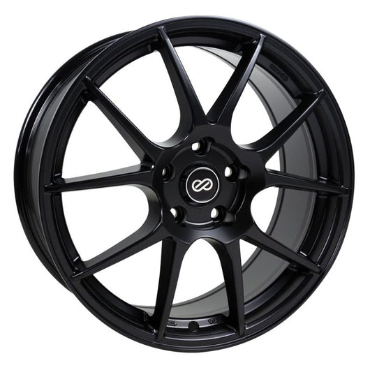 Enkei YS5 16x7 5x114.3 38mm Offset 72.6mm Bore Black Wheel - 494-670-6538BK