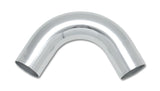Vibrant 3in O.D. Universal Aluminum Tubing (120 degree Bend) - Polished - 2827