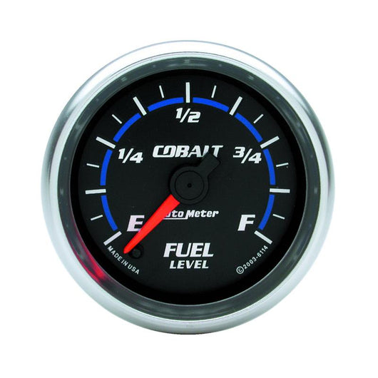 Autometer Cobalt 52mm E-F FSE Fuel Level Gauge - 6114
