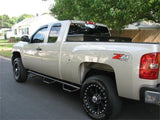 N-Fab Nerf Step 07-13 Chevy-GMC 2500/3500 Ext. Cab 6.5ft Bed - Gloss Black - Bed Access - 3in - C07100QC-6