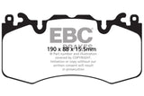 EBC 13+ Land Rover Range Rover 3.0 Supercharged Extra Duty Front Brake Pads - ED92064
