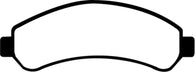 EBC 98-05 Chevrolet Blazer 4.3 2WD Yellowstuff Front Brake Pads - DP41256R