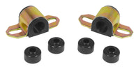 Prothane 90-94 Mitsubishi Eclipse Rear Sway Bar Bushings - 20mm - Black - 13-1107-BL