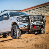 Westin 2009-2014 Ford F-150/F-150 XL SSV HDX Winch Mount Grille Guard - Black - 57-92505