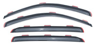 Lund 05-15 Toyota Tacoma Access Cab Ventvisor Elite Window Deflectors - Smoke (4 Pc.) - 184056