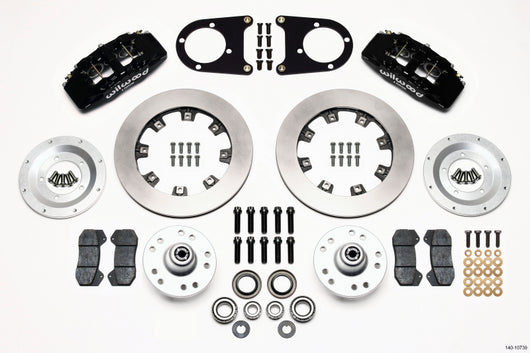 Wilwood Dynapro 6 Front Hub Kit 12.19in 37-48 Ford Psgr. Car Spindle - 140-10739