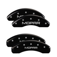 MGP 4 Caliper Covers Engraved Front & Rear MOPAR Yellow finish black ch - 32003SMOPYL