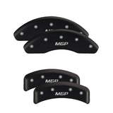 MGP 4 Caliper Covers Engraved Front & Rear MGP Red finish silver ch - 37003SMGPRD