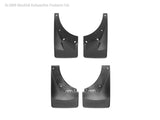 WeatherTech 07-08 Chevrolet Suburban No Drill Mudflaps - Black - 110008-120004