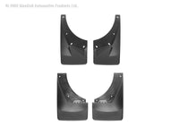 WeatherTech 07-08 Chevrolet Suburban No Drill Mudflaps - Black - 110008-120004