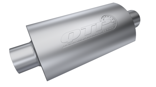QTP 3.5in Weld-On 304SS AR3 Muffler - 12350