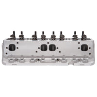 Edelbrock Cylinder Head Victor Jr SBC 23 Deg 220cc Complete for Hydraulic Roller Cam - 61255