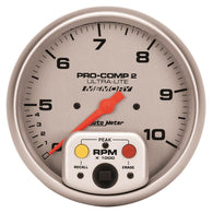 Autometer Ultra-Lite 5 inch 10K RPM In Dash Dual Range w/ Memory Tachometer - 4499