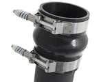 aFe BladeRunner 3in Intercooler Tube Hot Side w/ Couplings & Clamps Kit 07.5-09 Dodge Diesel Trucks - 46-20038-B