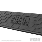 Westin 2019 Chevrolet Silverado/Sierra 1500 Crew Cab Platinum 4 Oval Nerf Step Bars - Black - 21-4135