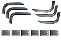 Lund 05-09 Jeep Liberty EZ Running Board Mounting Bracket Kit - Brite - 300058