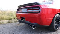 Corsa 15-17 Dodge Challenger Hellcat Dual Rear Exit Extreme Exhaust w/ 3.5in Polished Tips - 14989