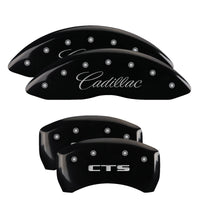 MGP 4 Caliper Covers Engraved Front & Rear MGP Black finish silver ch - 35008SMGPBK