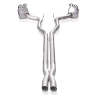 Stainless Works 18+ Ford Mustang GT Redline X-Pipe Performance Connect Cat-Back Exhaust - M18CBXPC