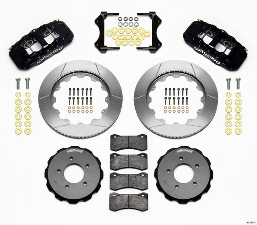 Wilwood AERO6 Front Hat Kit 14.00 99-06 BMW E46 - 140-11974