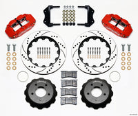Wilwood Narrow Superlite 6R Front Hat Kit 14.00in Drilled Red 84-87 Corvette C4 - 140-11919-DR