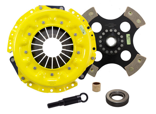 ACT 1990 Nissan 300ZX XT/Race Rigid 4 Pad Clutch Kit - NX6-XTR4
