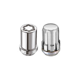McGard SplineDrive Tuner 5 Lug Install Kit w/Locks & Tool (Cone) M12x1.25 / 13/16 Hex - Chrome (CS) - 65554CN