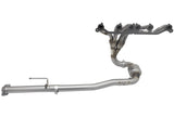 aFe Power Twisted Steel Header & Connection Pipe (Street) 00-06 Jeep Wrangler (TJ/LJ) I6 4.0L - 48-48020-YC