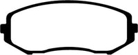EBC 08+ Suzuki Grand Vitara 2.4 Greenstuff Front Brake Pads - DP61818
