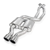 Stainless Works 2006-10 Jeep Grand Cherokee 6.1L Catback S-Tube Mufflers X-Pipe - 607228