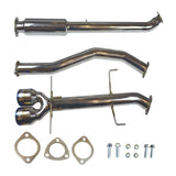 Injen 17-18 Honda Civic Si 1.5L Turbo (Sedan Only) 3in Cat-Back Stainless Steel Exhaust - SES1581TT