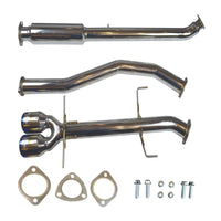Injen 17-18 Honda Civic Si 1.5L Turbo (Sedan Only) 3in Cat-Back Stainless Steel Exhaust - SES1581TT