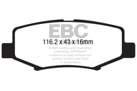 EBC 06-11 Dodge Nitro 3.7 Yellowstuff Rear Brake Pads - DP41799R