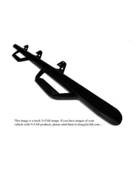 N-Fab Nerf Step 07-13 Chevy-GMC 2500/3500 Regular Cab 8ft Bed - Gloss Black - Bed Access - 3in - C0784RC-4