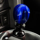 Raceseng Slammer Shift Knob (No Engraving) Mazda Miata ND Adapter - Blue Translucent - 08211BLT-0801X-0811012